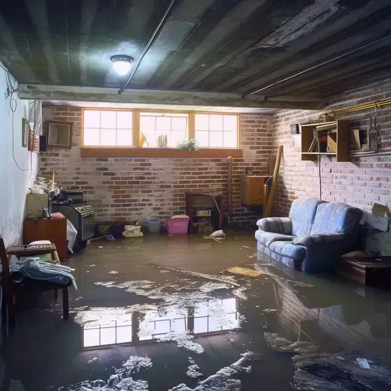 Flooded Basement Cleanup in Franklin, NH